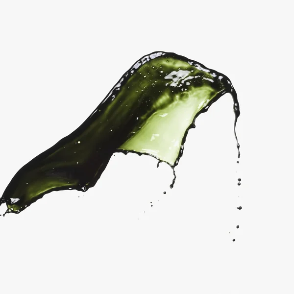 Splash of green paint — Stock Photo, Image