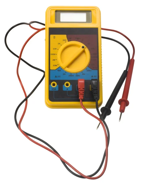 Close-up of a digital multimeter — Stock Photo, Image