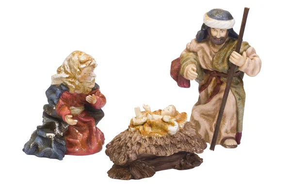 Nativity figurines — Stock Photo, Image