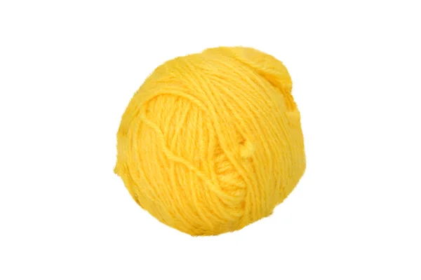 Primo piano di una palla di lana — Foto Stock
