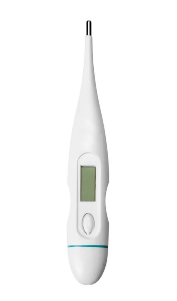 Nahaufnahme eines digitalen Thermometers — Stockfoto