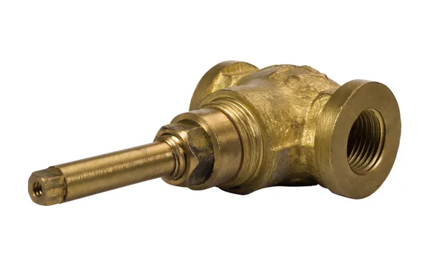 Close-up of a water shut off valve — Stock Photo, Image