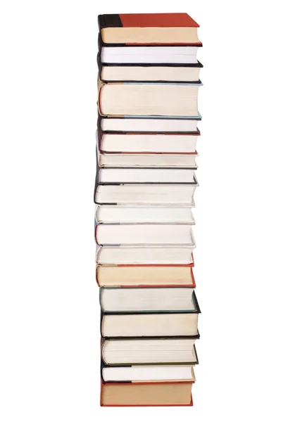 Close-up of a stack of books — Stock Photo, Image