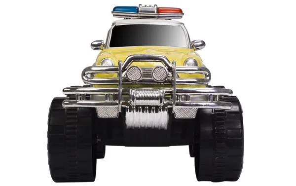 Primer plano de un camión monstruo de juguete — Foto de Stock