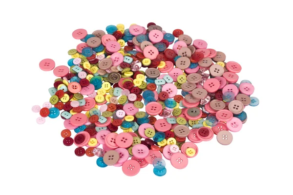 Close-up of assorted buttons — Stock Photo, Image