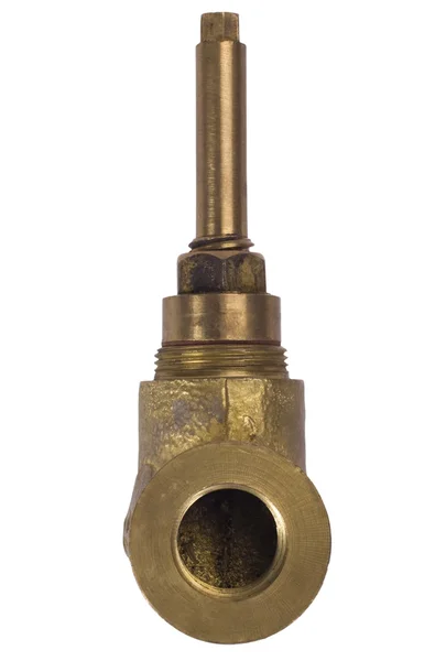 Close-up of a water shut off valve — Stock Photo, Image