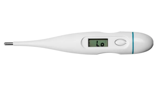 Close-up of a digital thermometer — Stock Photo, Image