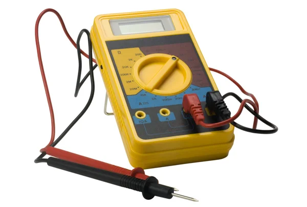 Närbild av en digital multimeter — Stockfoto