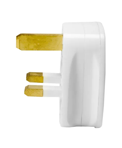 Close-up of an electrical plug Stock Photo