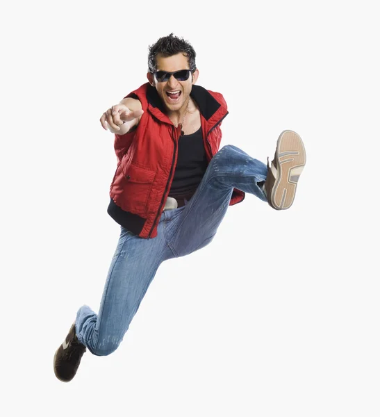 Man jumping — Stock Photo, Image