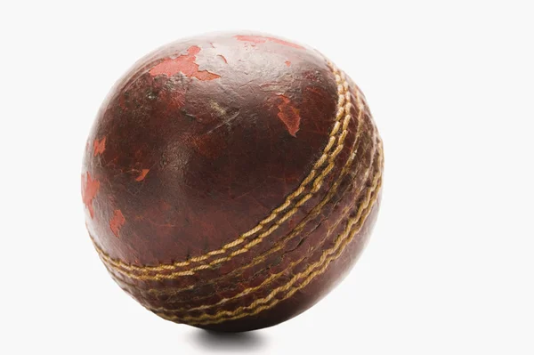 Old cricket ball — Stock Photo, Image