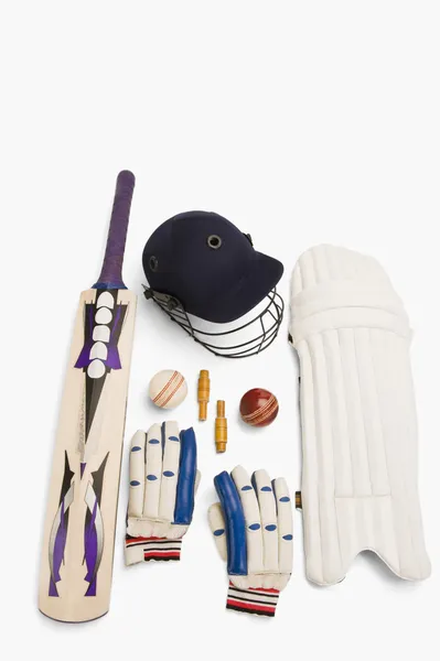 Equipo de cricket — Foto de Stock