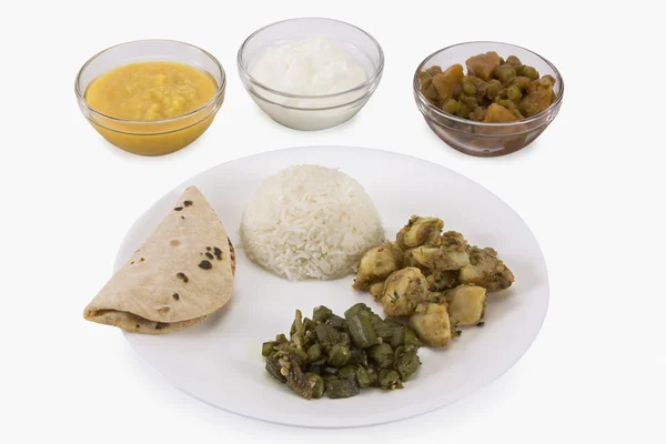 Comida indiana — Fotografia de Stock