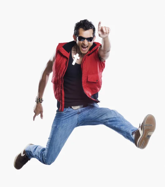 Man jumping — Stock Photo, Image