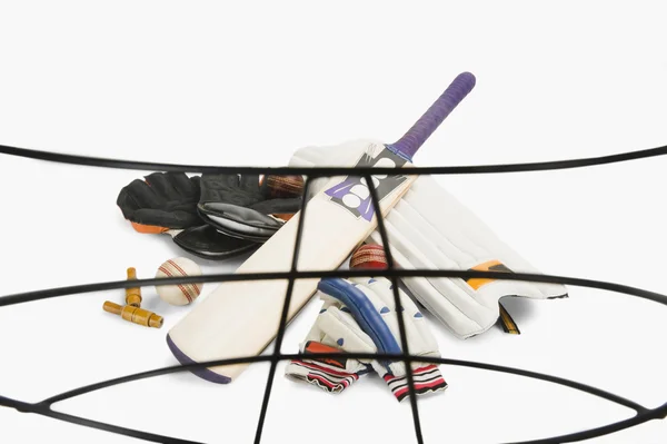 Cricket equipment — Stock Photo, Image