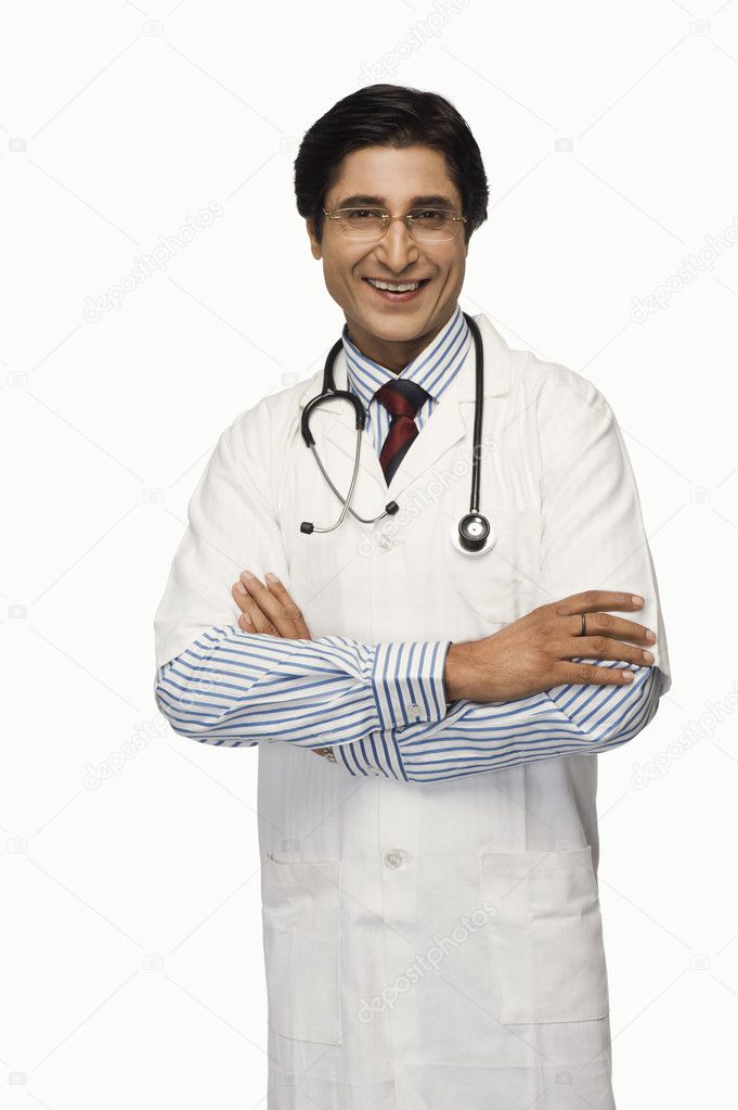 Doctor smiling