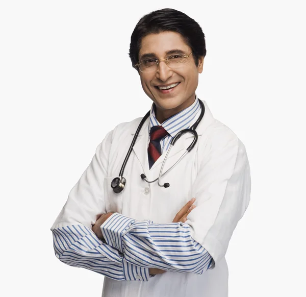 Doctor smiling — Stock Photo, Image