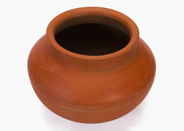 Pentola in terracotta — Foto Stock