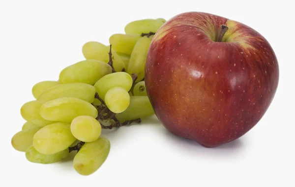Hrozen s jablkem — Stock fotografie