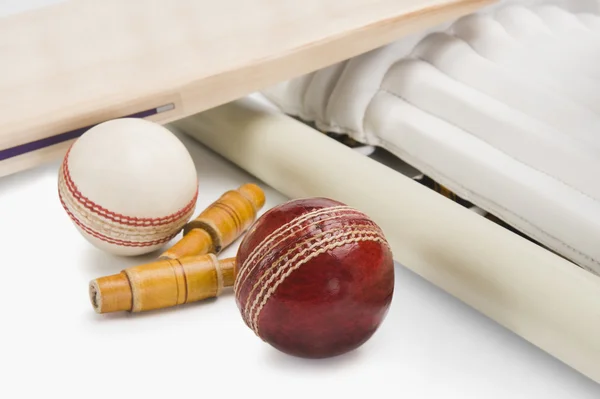 Cricket equipment — Stock Photo, Image