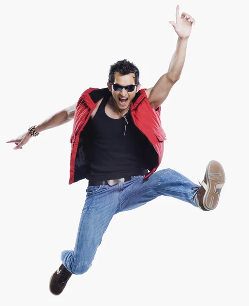 Man jumping — Stock Photo, Image