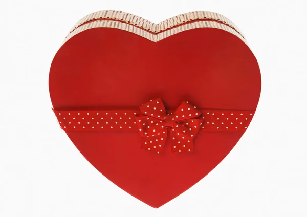 Heart shaped gift box — Stock Photo, Image