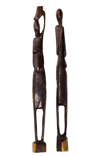 Deux figurines d'art tribal — Photo