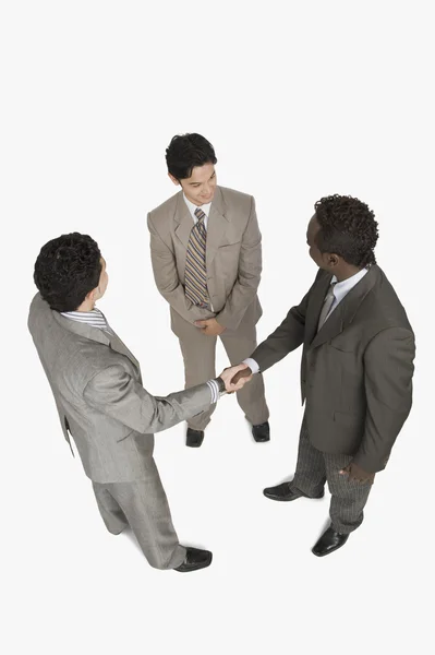 Businessmen shaking hands — Stock Photo, Image