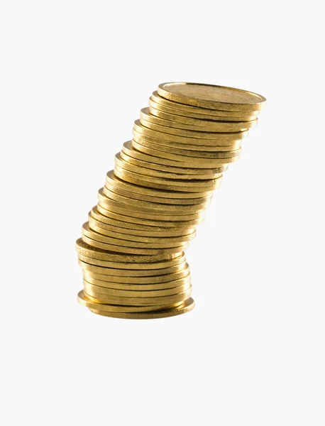 Stack of gold coins — Stock Photo, Image