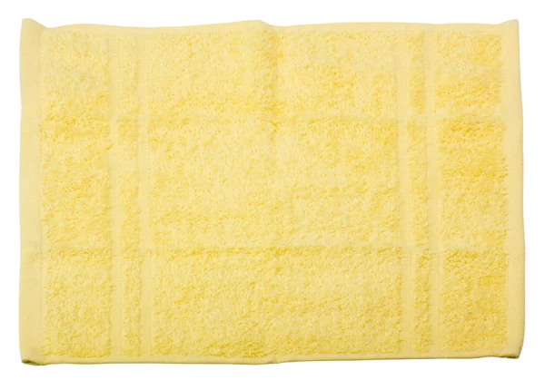 Gele handdoek — Stockfoto
