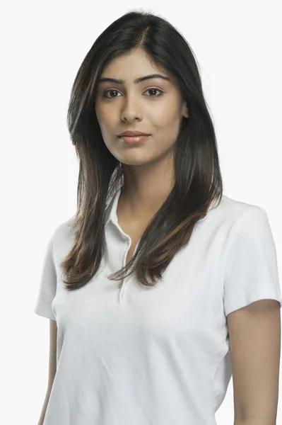 Mujer sonriendo — Foto de Stock