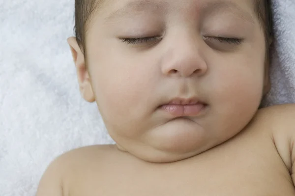 Baby boy sleeping — Stock Photo, Image