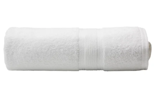 Белое полотенце — стоковое фото