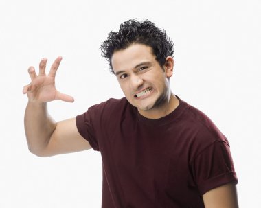 adam kızgın bakan