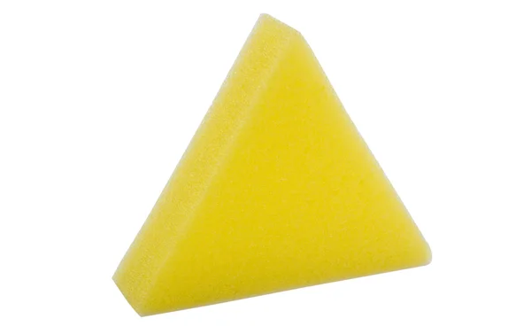 Triangle shaped bath sponge — Stock Photo, Image