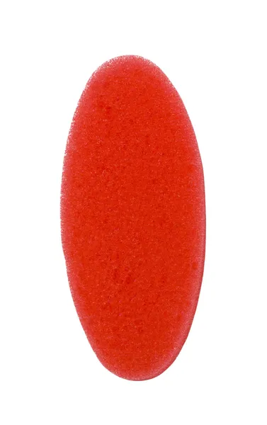 Esponja de banho em forma oval — Fotografia de Stock