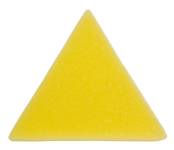 Triangle shaped bath sponge — Stock Photo, Image