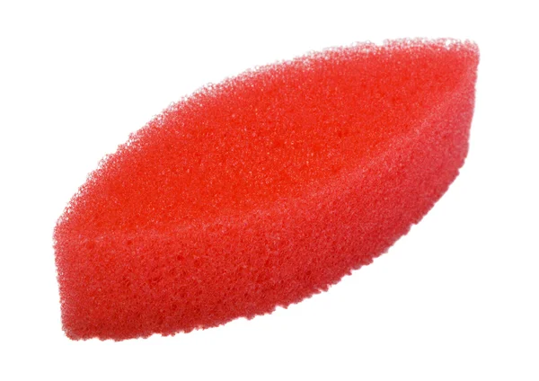 Oval shaped bath sponge — Stock Photo, Image