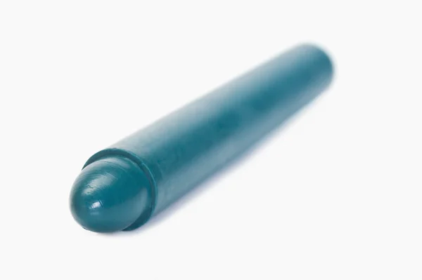 Blauwe crayon — Stockfoto