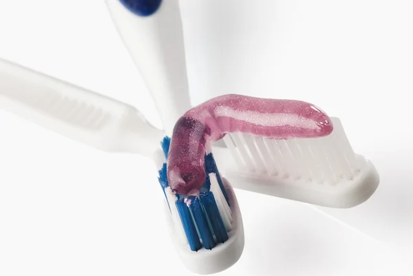 Two toothbrushes — Stock Photo, Image