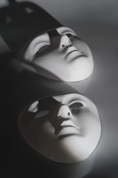 Due maschere facciali — Foto Stock