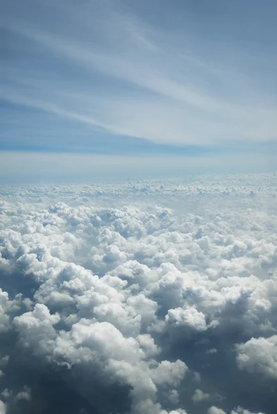 Vue aérienne des nuages — Photo