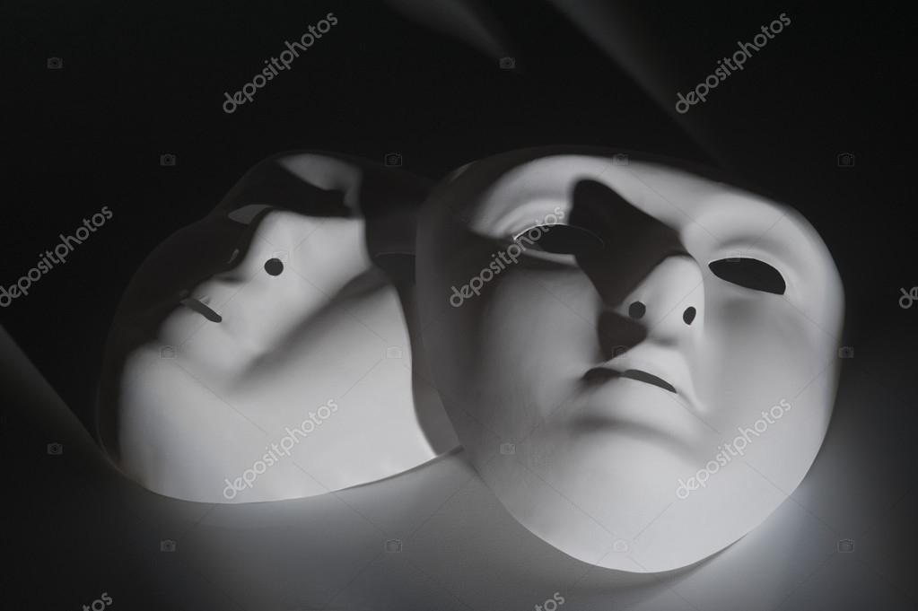 Two face masks — Stock Photo © imagedb_seller 33045257
