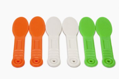 Hint bayrak renkleri temsil eden temizleyiciler