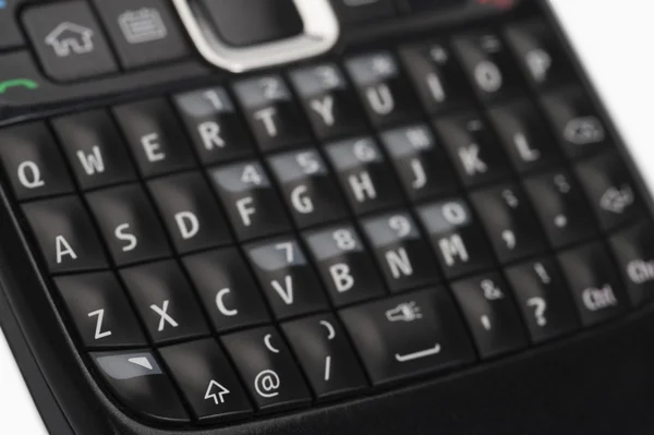 Teclado de um telefone celular — Fotografia de Stock