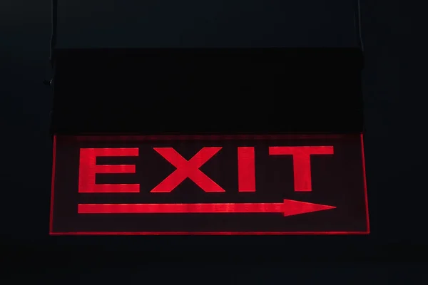 Exit sign — Stock Photo, Image