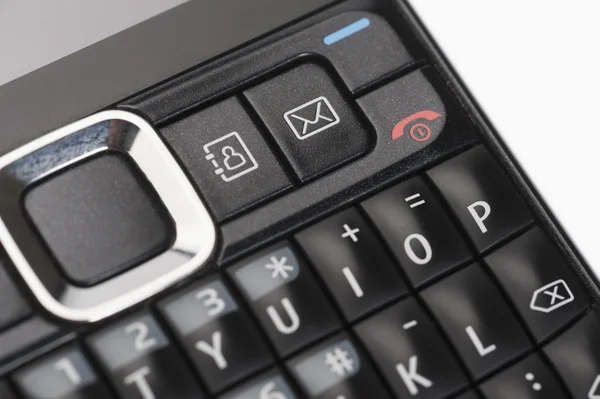 Keypad of a mobile phone — Stock Photo, Image