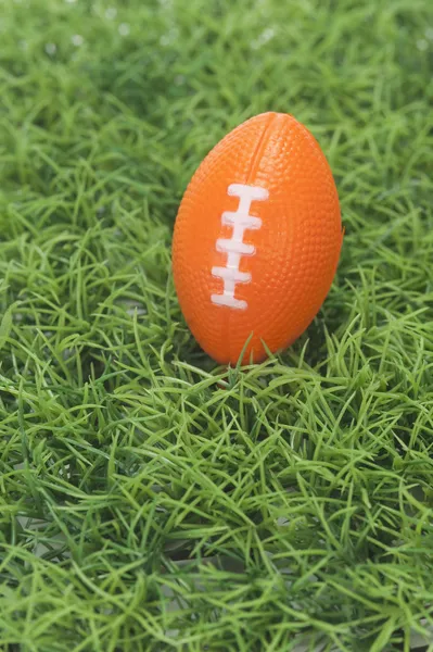 American football on grass — Stock Photo, Image