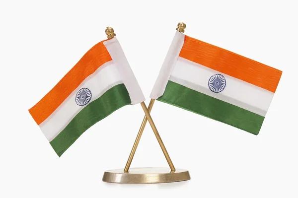 Miniature Indian flags — Stock Photo, Image