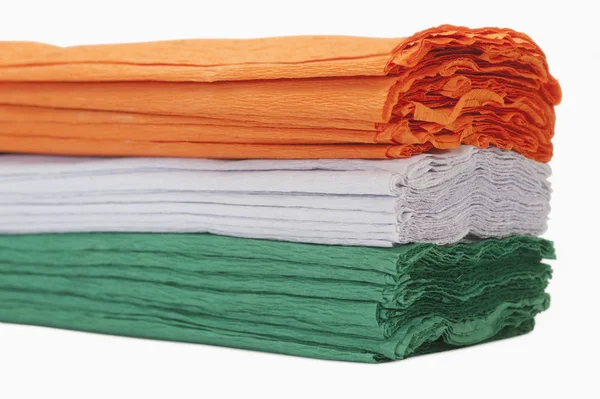 Stack of colorful papers — Stock Photo, Image